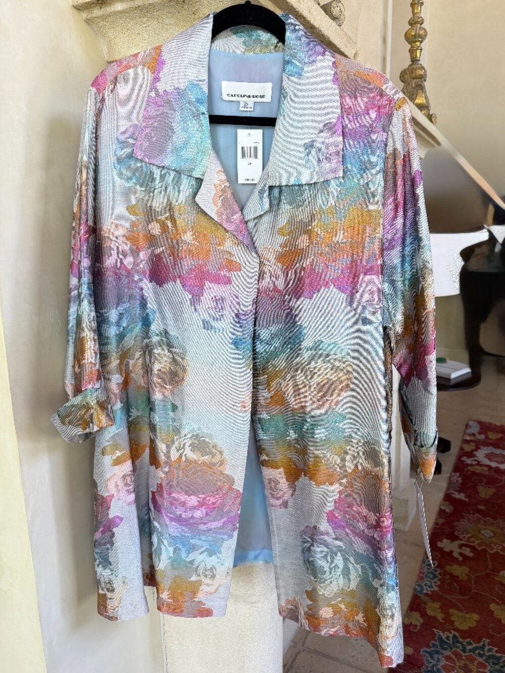 Caroline Rose Floral Blazer- NWT